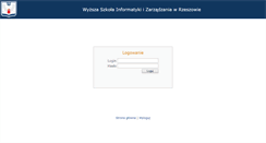 Desktop Screenshot of lesznowola.e-service.net.pl